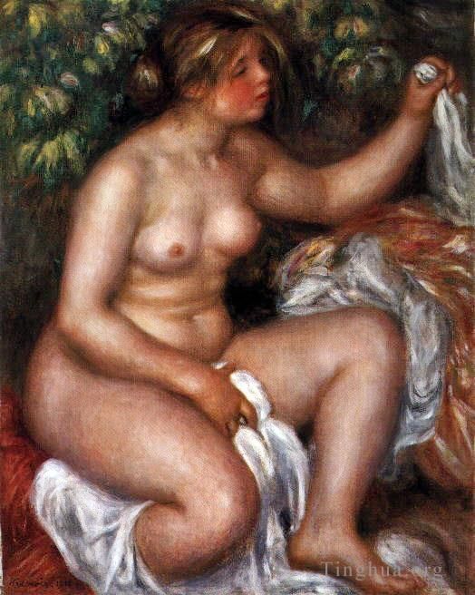Pierre-Auguste Renoir Peinture à l'huile - Après le bain