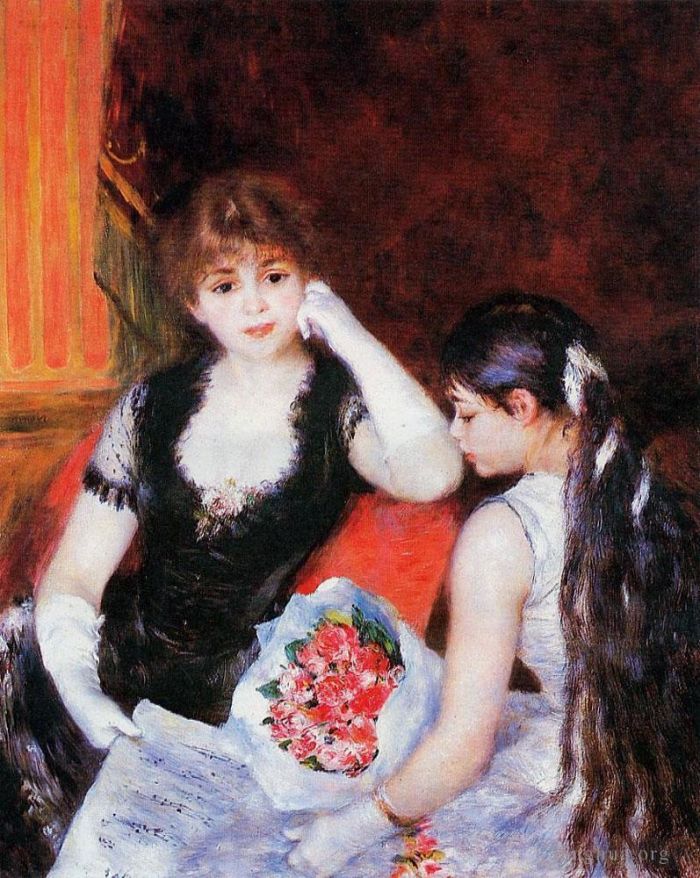 Pierre-Auguste Renoir Peinture à l'huile - Au concert