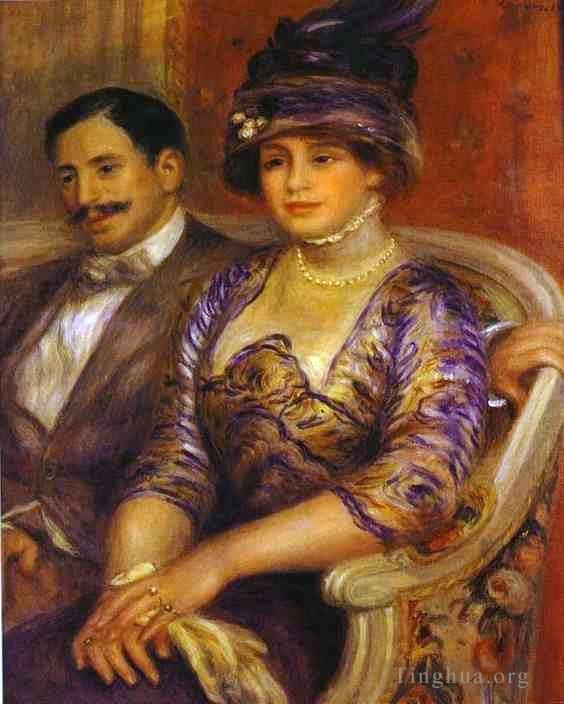 Pierre-Auguste Renoir Peinture à l'huile - Bernheim-de-Villers