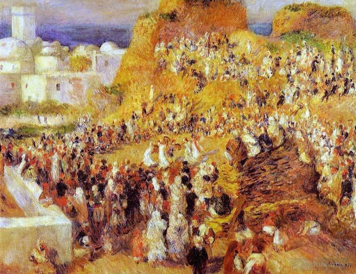 Pierre-Auguste Renoir Peinture à l'huile - Casbah