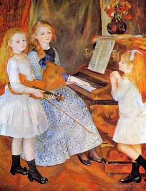 Pierre-Auguste Renoir œuvres - Filles de Catulle Mendes