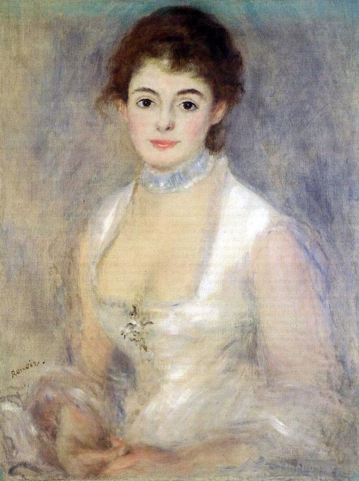 Pierre-Auguste Renoir Peinture à l'huile - Madame Henriot