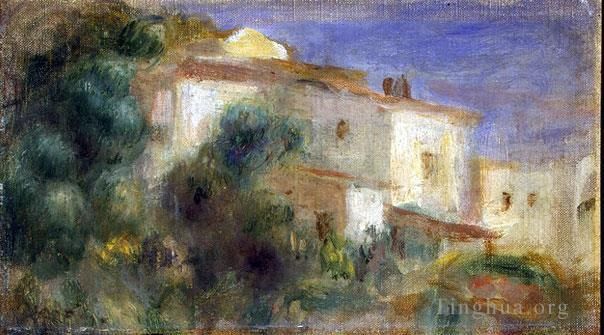 Pierre-Auguste Renoir Peinture à l'huile - Maison de la poste cagnes
