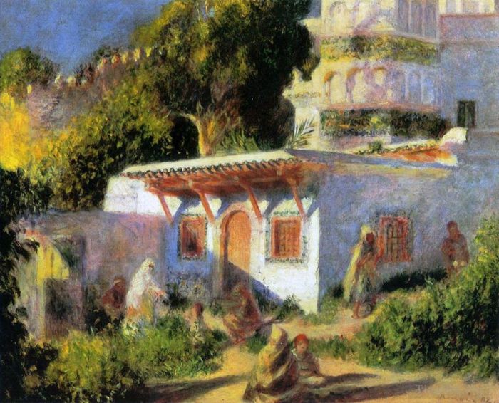Pierre-Auguste Renoir Peinture à l'huile - Mosquée à Alger