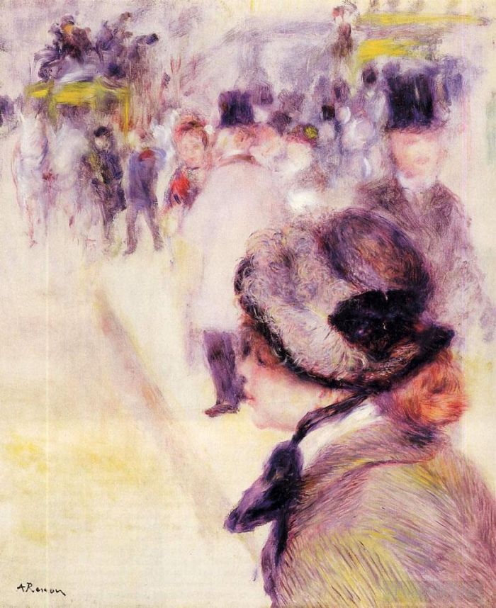 Pierre-Auguste Renoir Peinture à l'huile - Placer le cliché