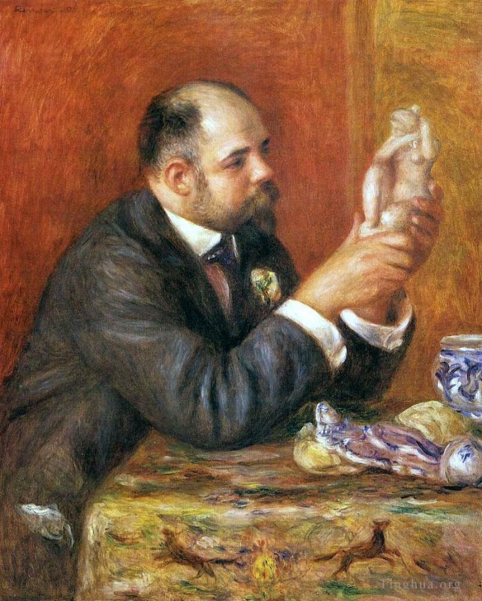 Pierre-Auguste Renoir Peinture à l'huile - Portrait d'Ambroise Vollard