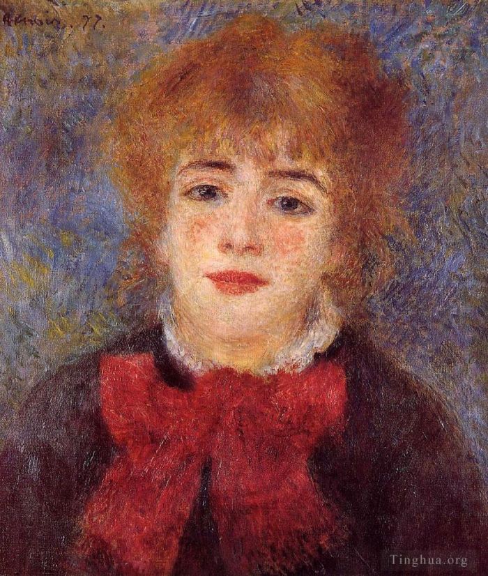 Pierre-Auguste Renoir Peinture à l'huile - Portrait de Jeanne Samary
