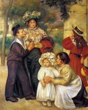 Pierre-Auguste Renoir œuvres - La famille des artistes
