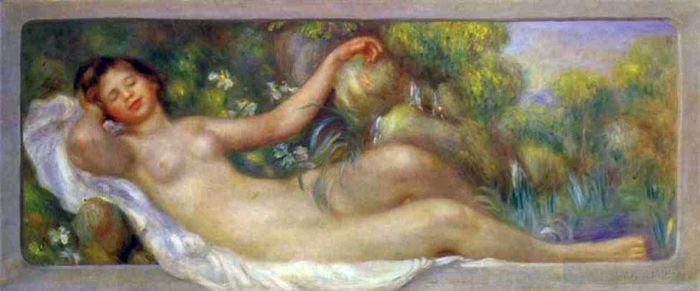 Pierre-Auguste Renoir Peinture à l'huile - Le printemps