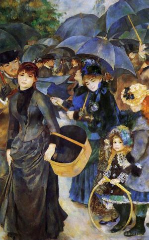 Pierre-Auguste Renoir œuvres - Les Parapluies