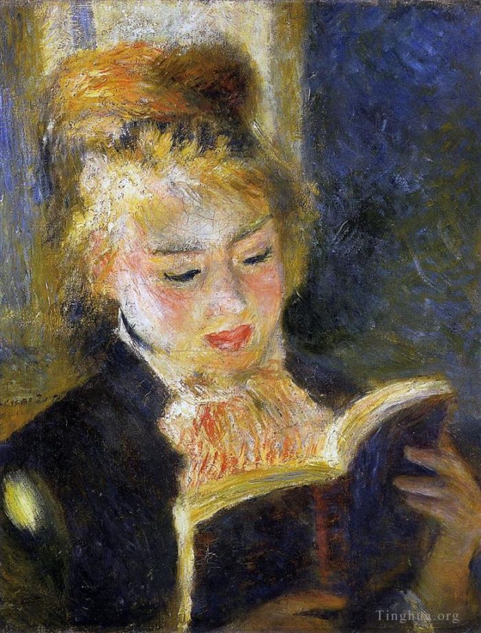 Pierre-Auguste Renoir Peinture à l'huile - Femme lisant