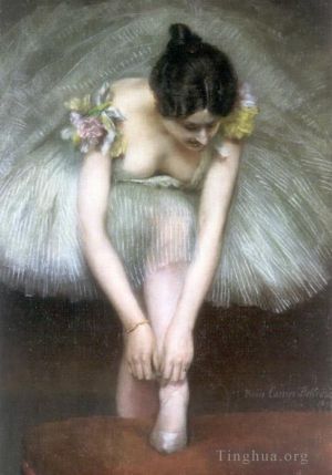 Pierre Carrier-Belleuse œuvres - Avant le Ballet 189danseuse de ballet