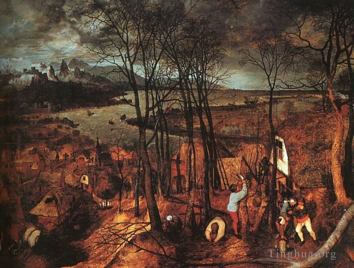Pieter Brueghel the Elder Peinture à l'huile - Jour sombre