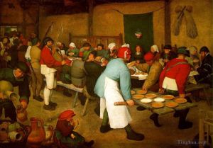 Pieter Brueghel the Elder œuvres - Mariage paysan