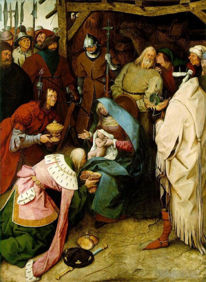 Pieter Brueghel the Elder Peinture à l'huile - L'Adoration des Rois