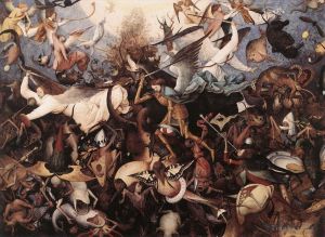 Pieter Brueghel the Elder œuvres - La chute des anges rebelles
