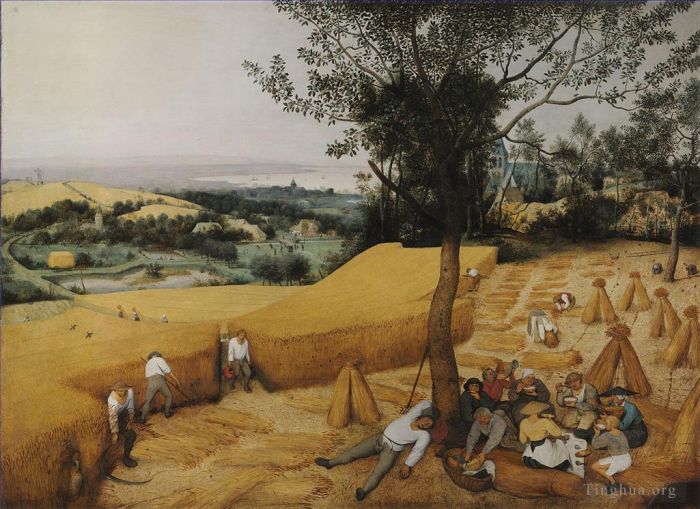 Pieter Brueghel the Elder Peinture à l'huile - Les moissonneurs