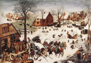 Pieter Brueghel the Elder œuvres - La numérotation à Bethléem