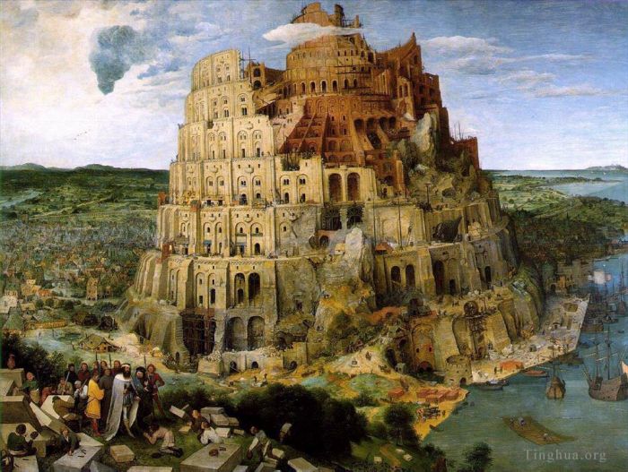 Pieter Brueghel the Elder Peinture à l'huile - La Tour de Babel 1563