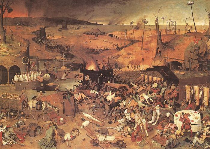 Pieter Brueghel the Elder Peinture à l'huile - Le triomphe de la mort
