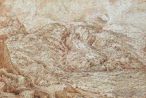 Pieter Brueghel the Elder œuvres - Paysage des Alpes