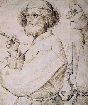 Pieter Brueghel the Elder œuvres - Le peintre et l'acheteur