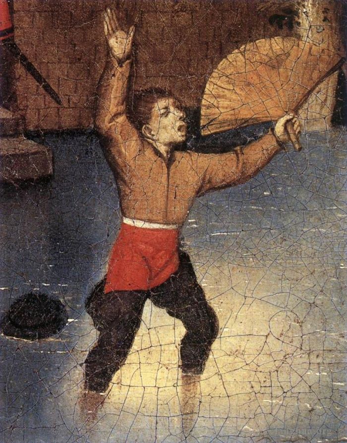 Pieter Bruegel the Younger Peinture à l'huile - Proverbes 5