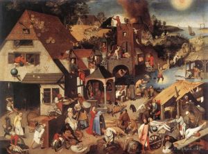 Pieter Bruegel the Younger œuvres - les proverbes