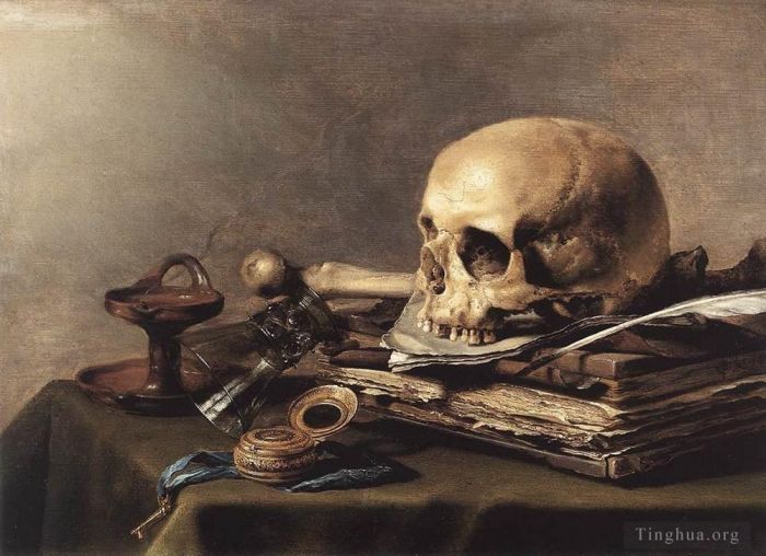 Pieter Claesz Peinture à l'huile - Vanité nature morte