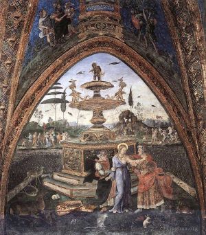 Bernardino di Betto œuvres - Susanna et les aînés