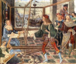 Bernardino di Betto œuvres - Le retour d'Ulysse