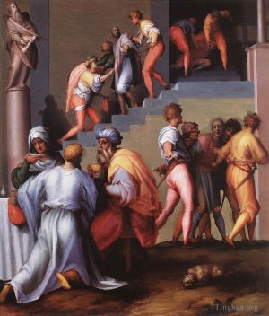 Jacopo da Pontormo œuvres - Punition du boulanger