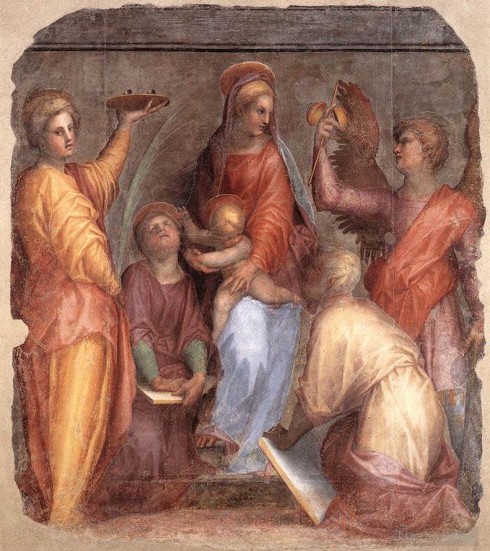 Jacopo da Pontormo Types de peintures - Conversation sacrée