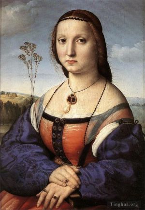 Raphaël œuvres - Portrait de Maddalena Doni