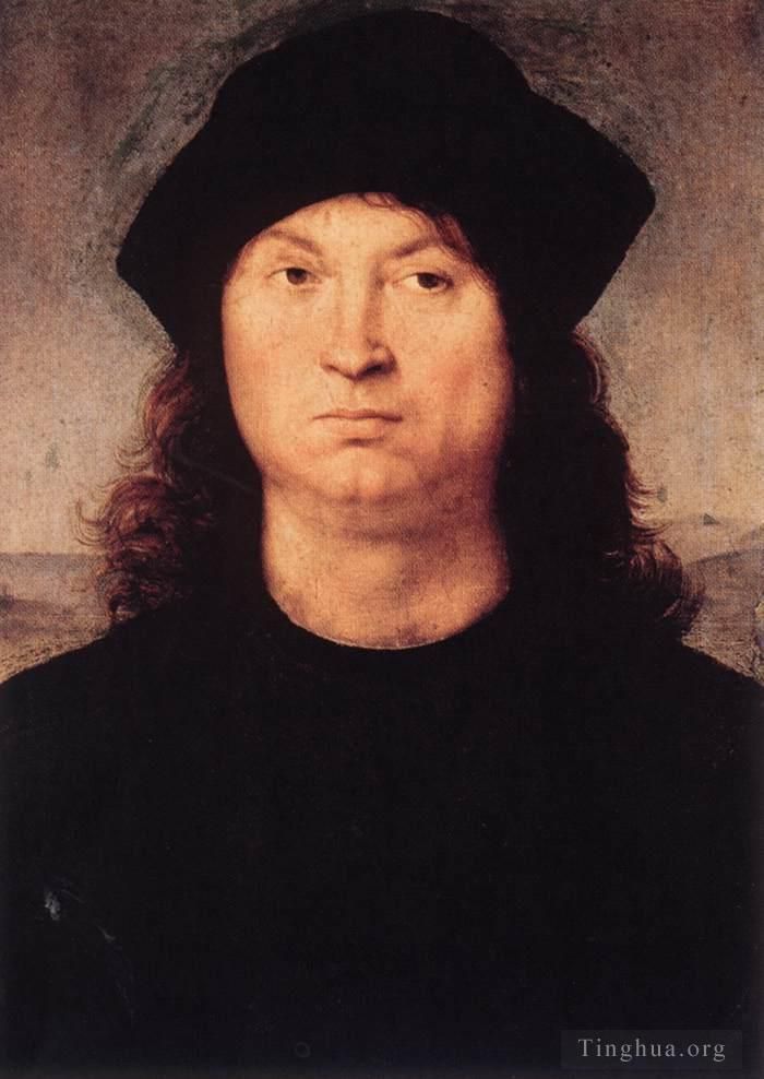 Raphaël Peinture à l'huile - Portrait d'un homme