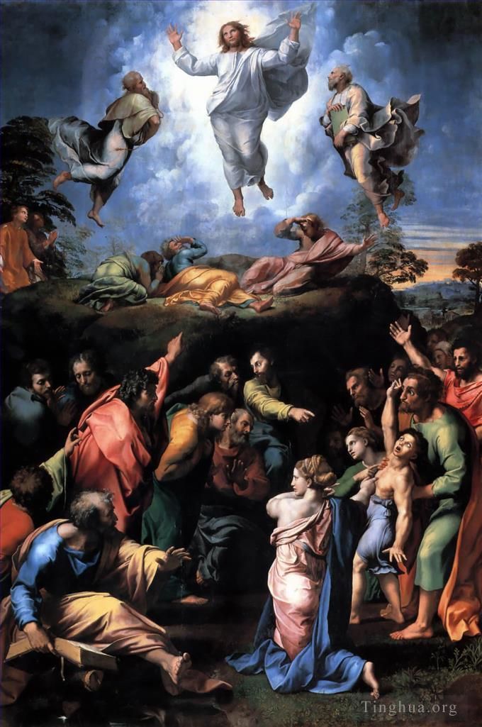 Raphaël Peinture à l'huile - La Transfiguration