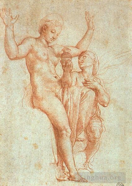 Raphaël Types de peintures - Psyché offrant à Vénus l'eau du Styx