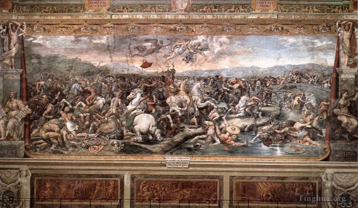 Raphaël Types de peintures - La bataille de Pons Milvius