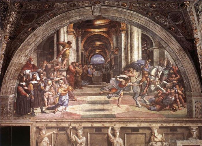 Raphaël Types de peintures - L'expulsion d'Héliodore du Temple
