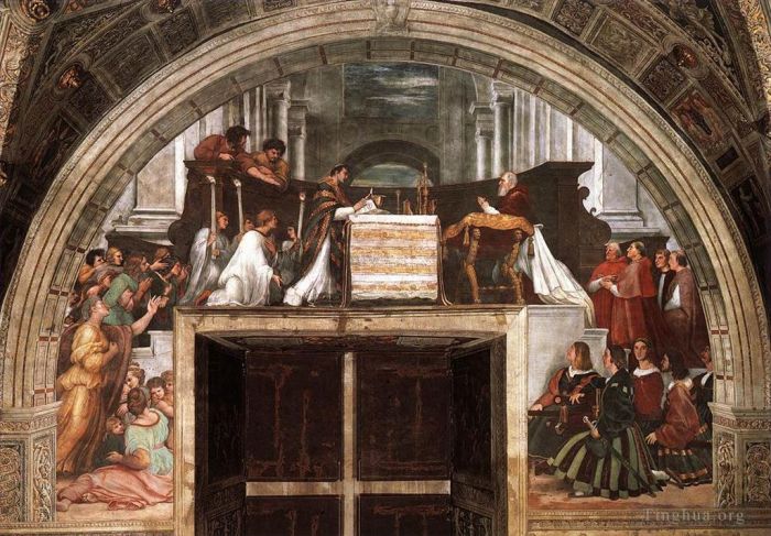 Raphaël Types de peintures - La messe à Bolsena