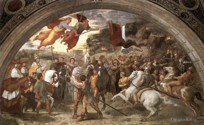 Raphaël Types de peintures - La rencontre entre Léon le Grand et Attila