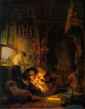 Rembrandt Harmenszoon van Rijn œuvres - Sainte famille