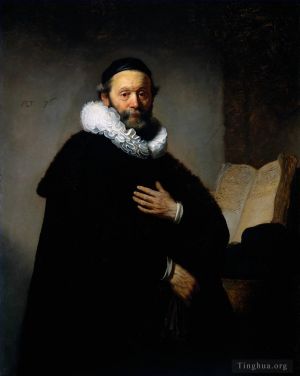 Rembrandt Harmenszoon van Rijn œuvres - Portrait de Johannes Wtenbogaert