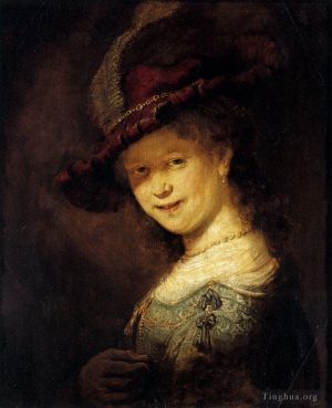 Rembrandt Harmenszoon van Rijn œuvres - Saskia rit
