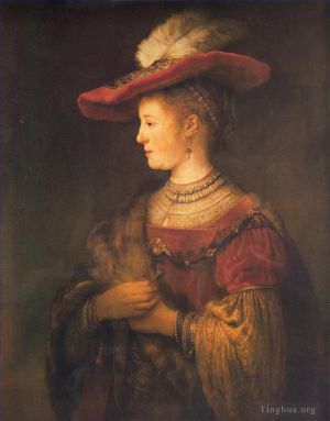 Rembrandt Harmenszoon van Rijn œuvres - Saskia