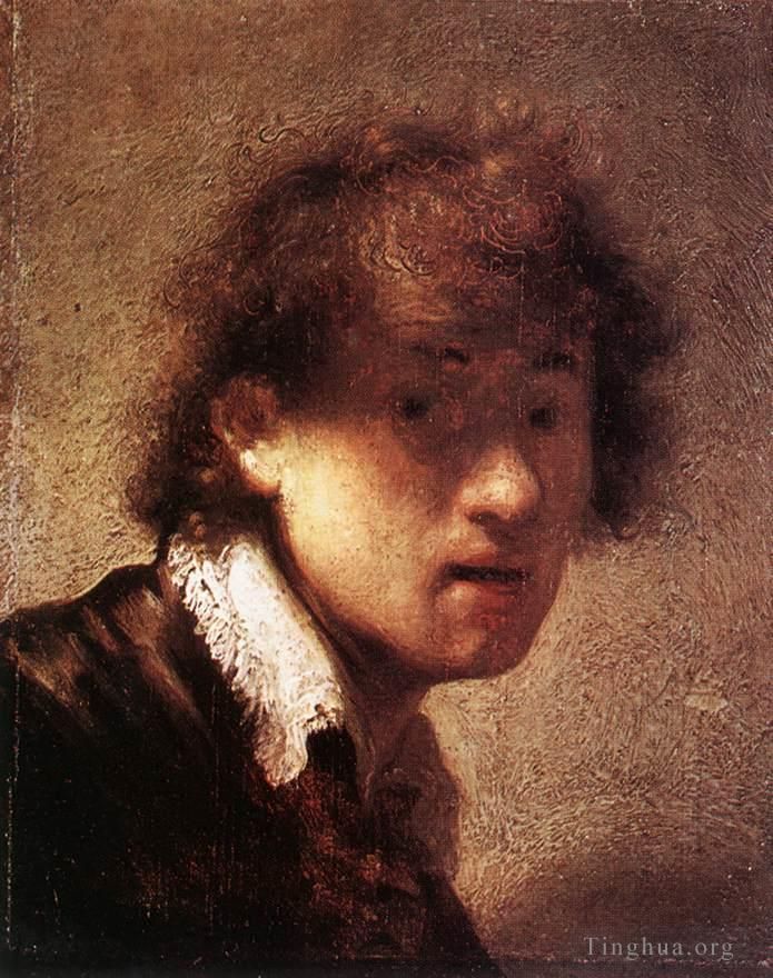 Rembrandt Harmenszoon van Rijn Peinture à l'huile - Autoportrait 1629
