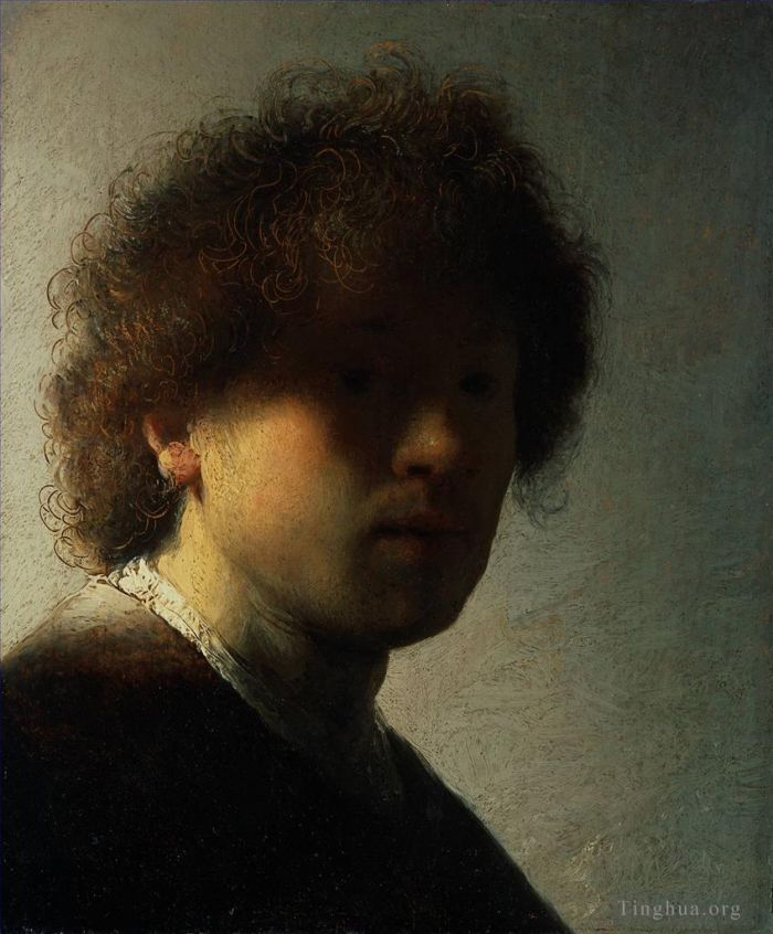 Rembrandt Harmenszoon van Rijn Peinture à l'huile - Autoportrait à un âge précoce 1628