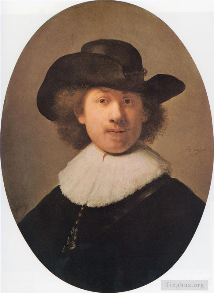 Rembrandt Harmenszoon van Rijn Peinture à l'huile - Autoportrait 1632