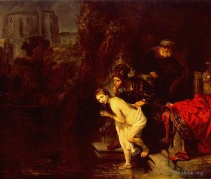 Rembrandt Harmenszoon van Rijn œuvres - Susanna et les aînés