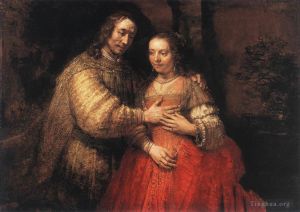 Rembrandt Harmenszoon van Rijn œuvres - La mariée juive